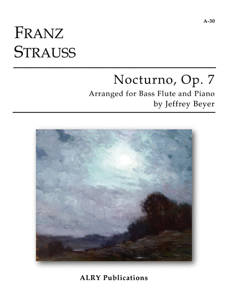 Nocturno for Bass Flute and Piano