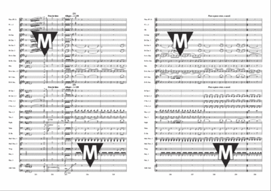 Around the World in 80 Days Concert Band scores gallery preview page 22