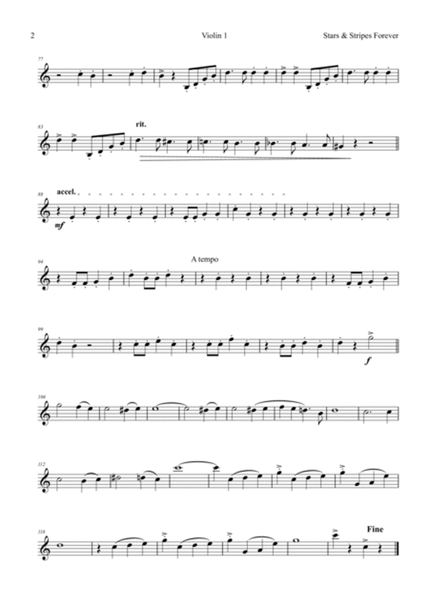 Stars and Stripes forever - Sousa - String Quintet
