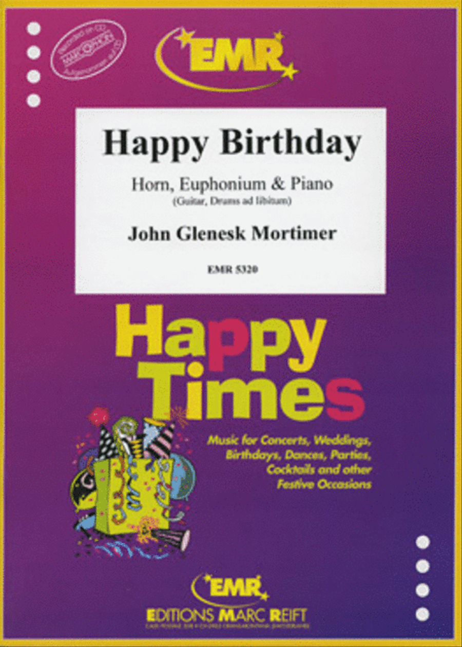 Happy Birthday Brass Ensemble scores gallery preview page 1