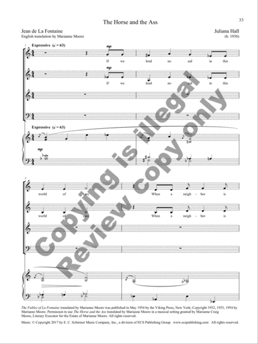 Fables for a Prince Tenor Voice scores gallery preview page 12