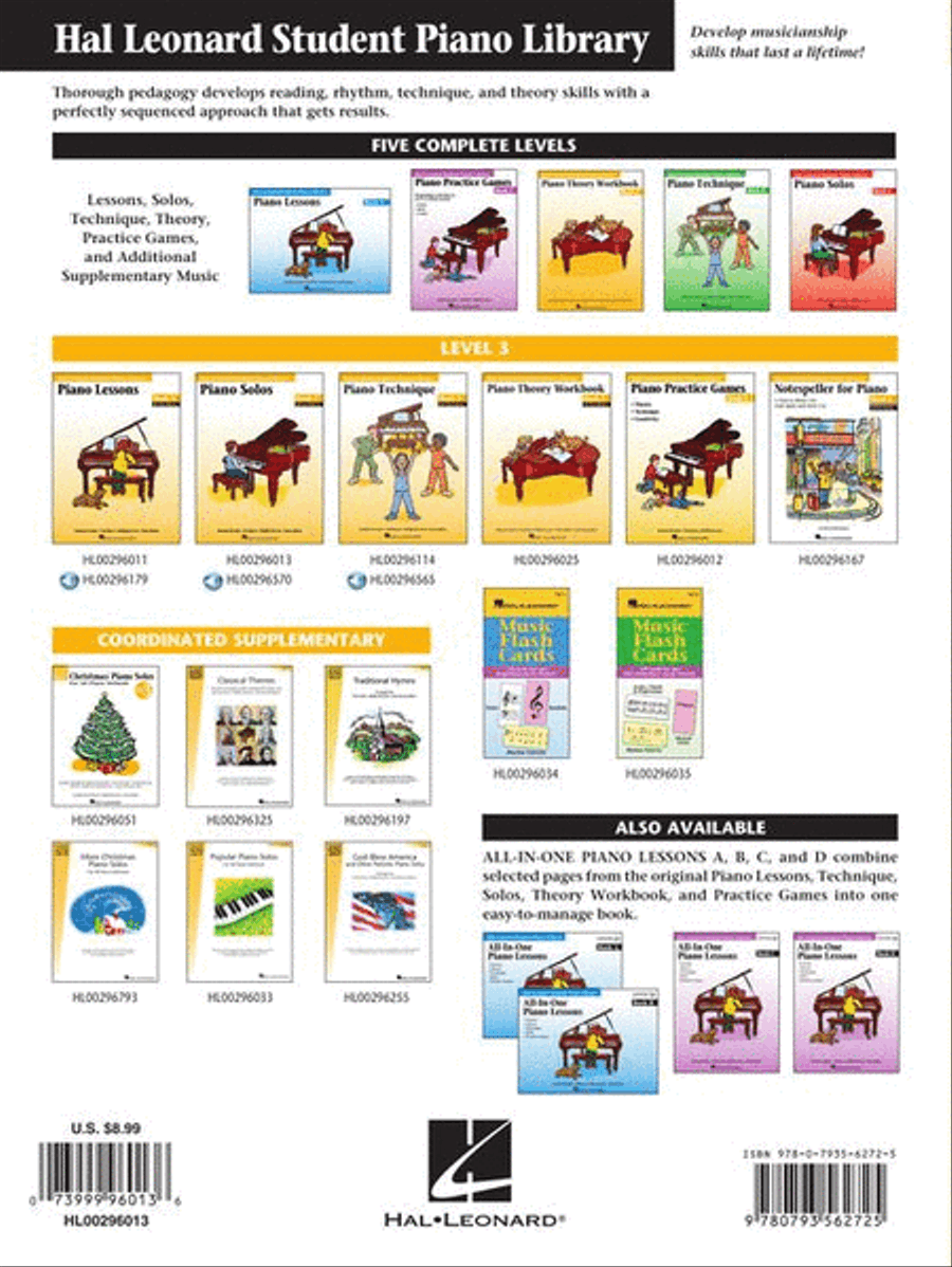 Piano Solos – Book 3 Piano Solos – Book 3 Piano Method scores gallery preview page 8