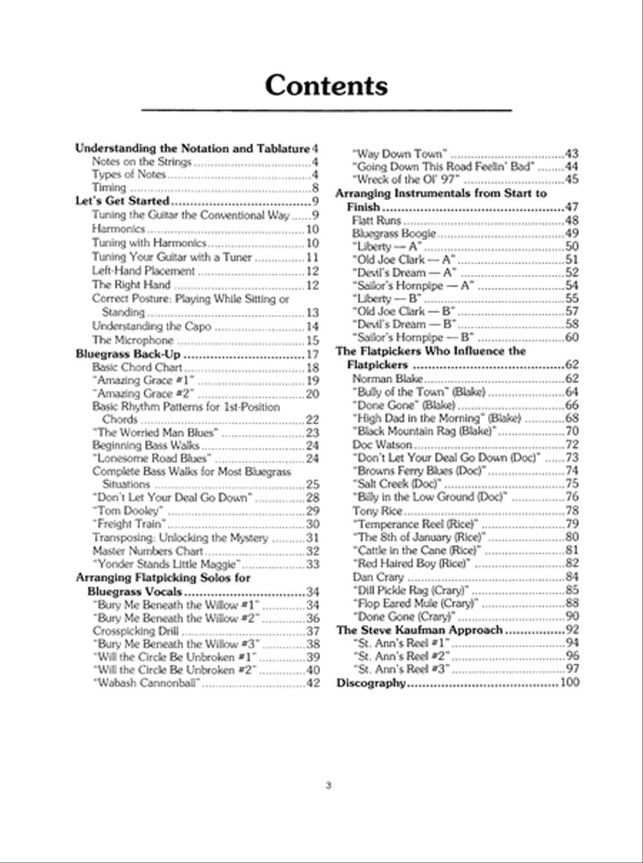 Complete Flatpicking Guitar Book Acoustic Guitar scores gallery preview page 4