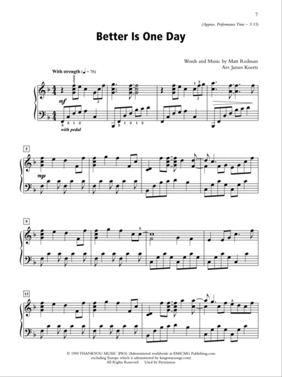 Wondrous Praise, Book 2 Piano Solo scores gallery preview page 3