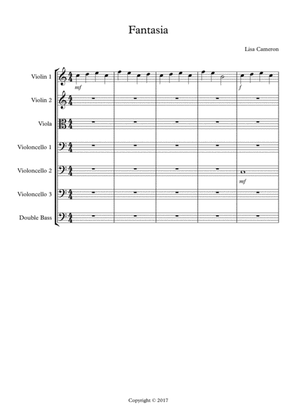Book cover for Fantasia - String Ensemble
