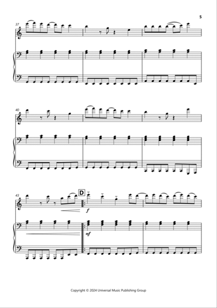 Fortnight Flute scores gallery preview page 5