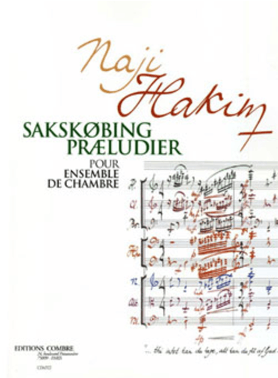 Sakskobing praeludier Small Ensemble scores gallery preview page 1