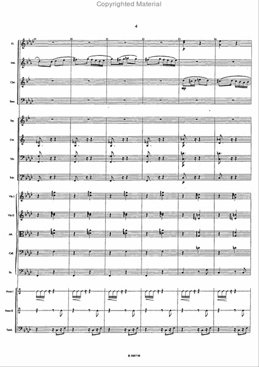 Ouverture sur des thèmes bosniaques Orchestra scores gallery preview page 5