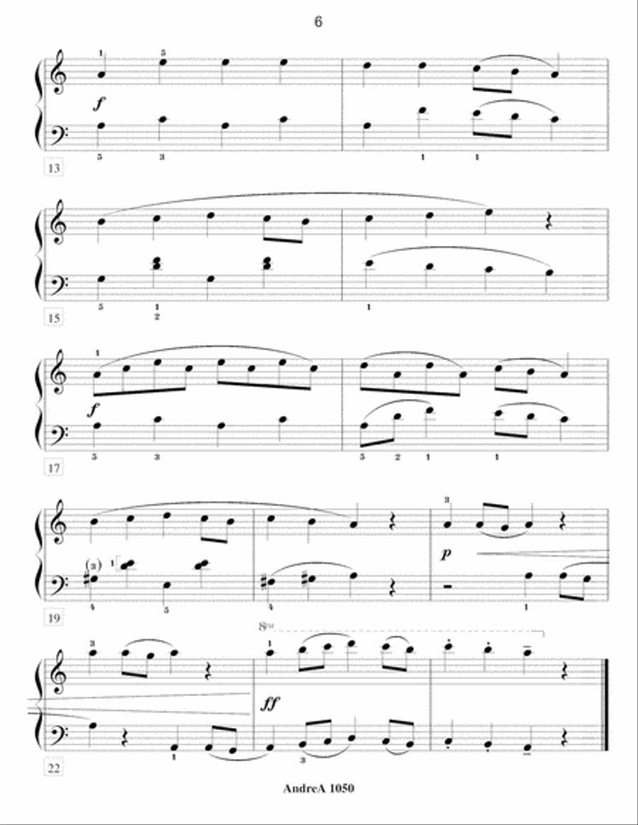 Traditional Hebrew Songs for Piano (late Elementary and Intermediate) Piano Method scores gallery preview page 6