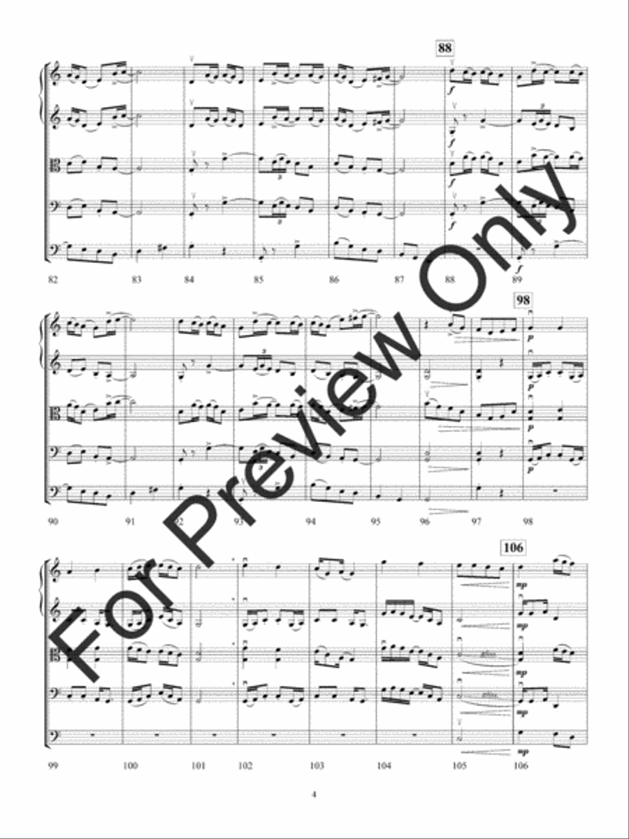 Snake River Stomp String Orchestra scores gallery preview page 7