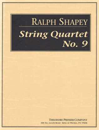 String Quartet No. 9