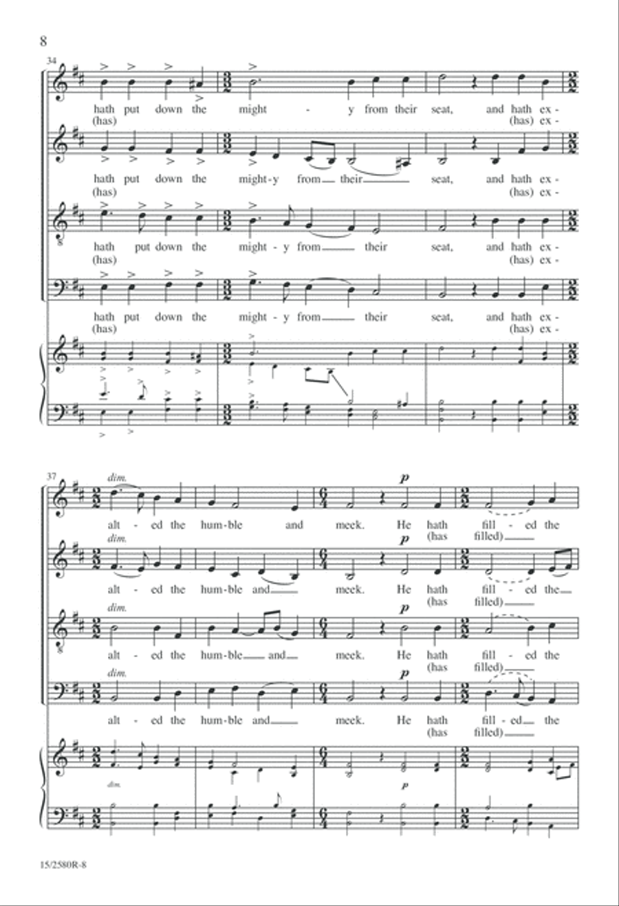 Magnificat from the 