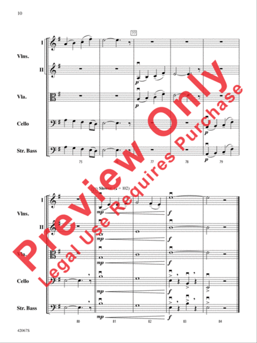 Native American Spirit String Orchestra scores gallery preview page 11