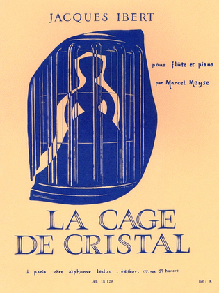 Book cover for La Cage de Cristal