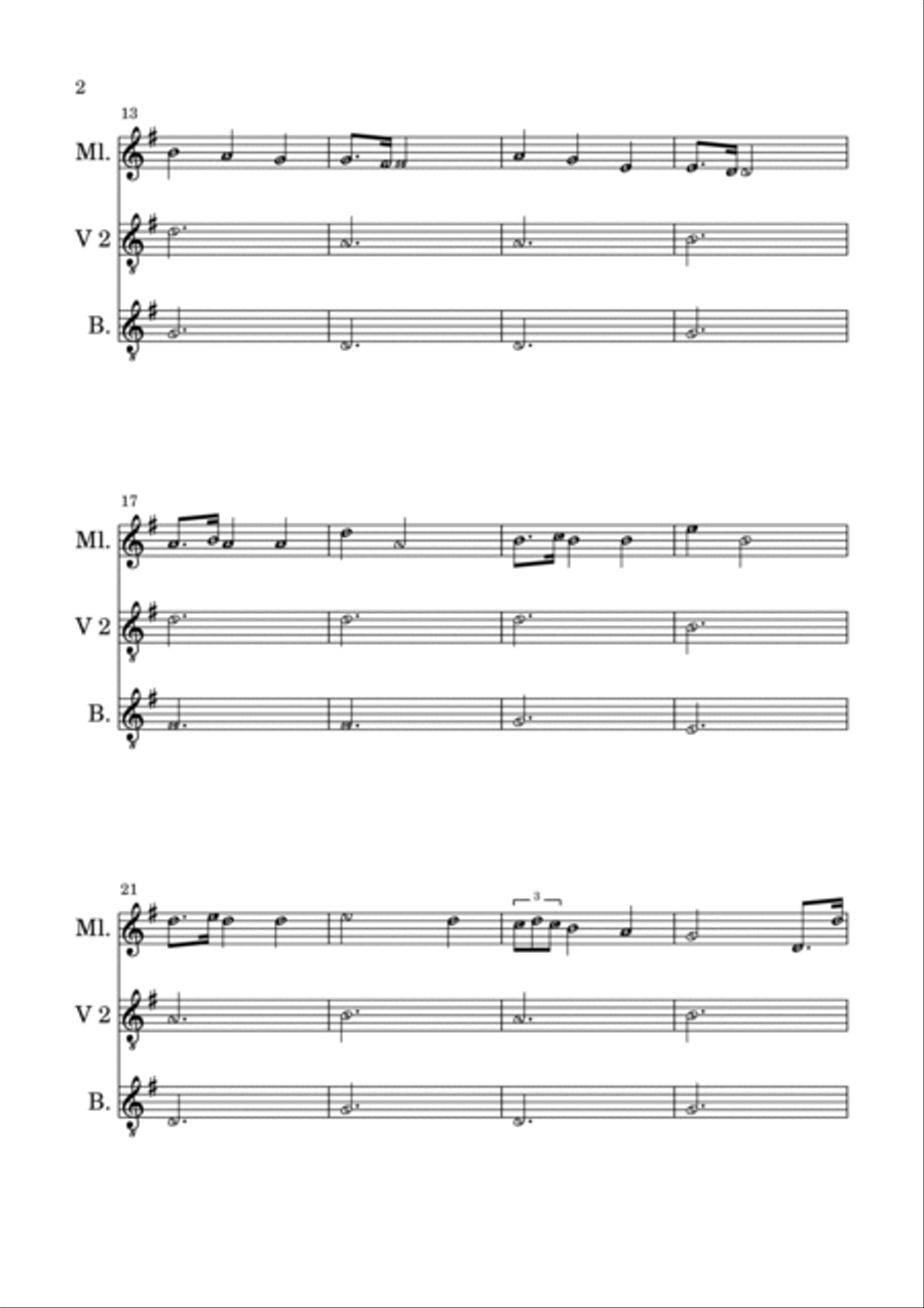 La Donna è mobile La Donna è mobile Glockenspiel scores gallery preview page 2