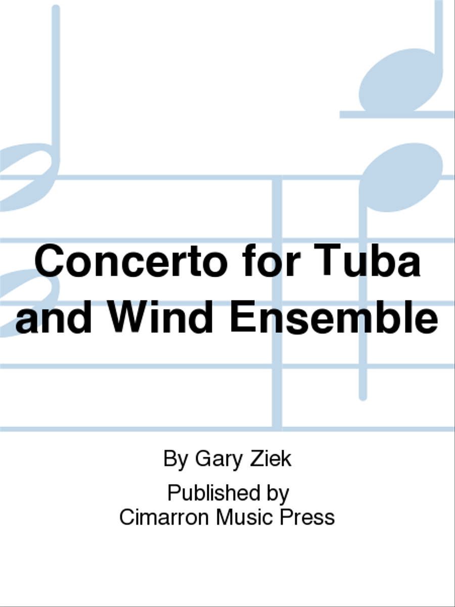 Concerto for Tuba and Wind Ensemble Tuba scores gallery preview page 1