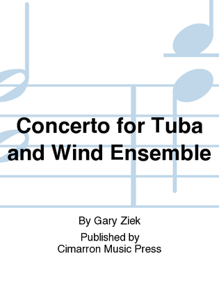 Concerto for Tuba and Wind Ensemble