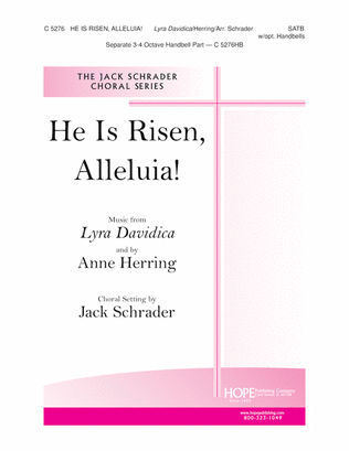 Book cover for He Is Risen, Alleluia!