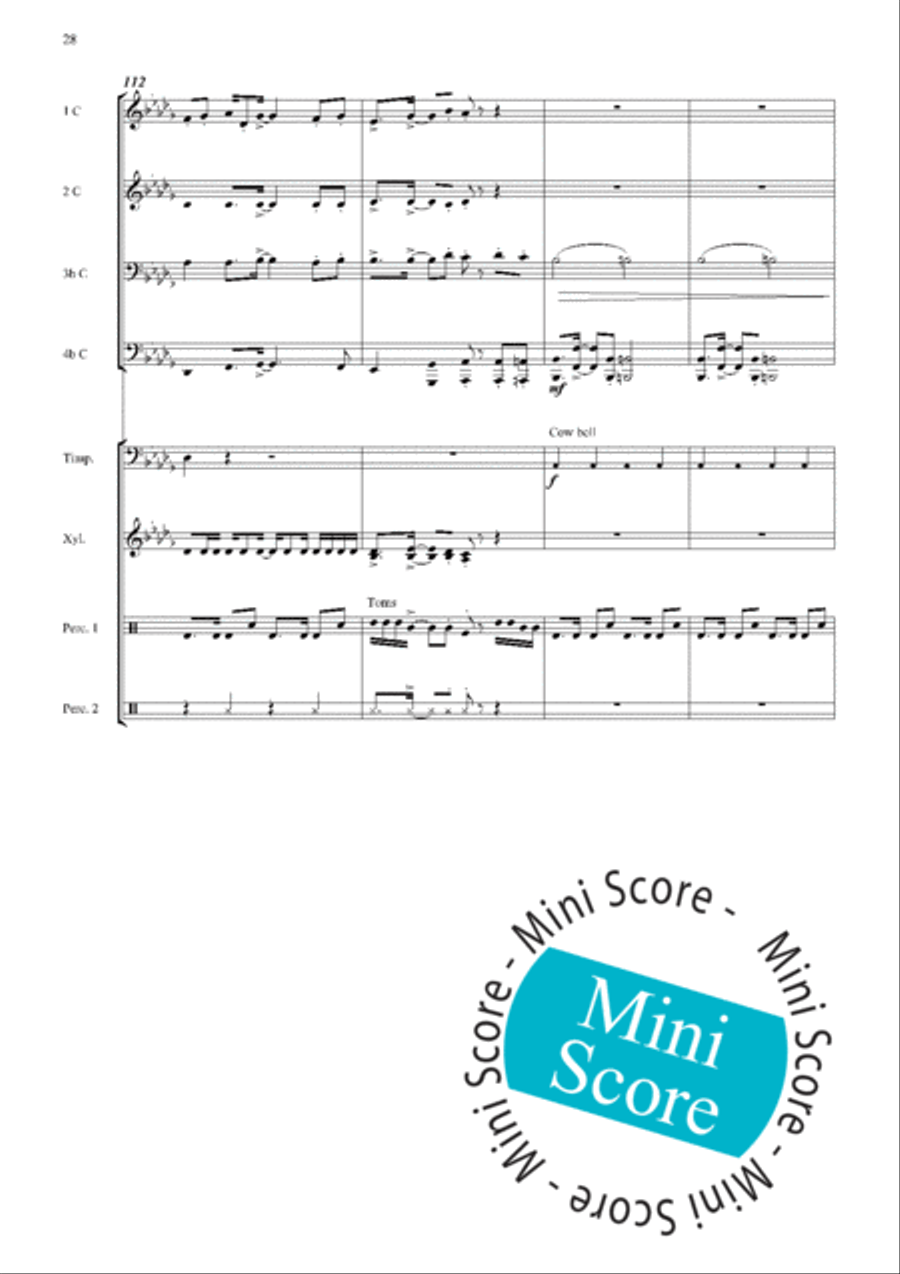 Syrielle Fanfare Band scores gallery preview page 37