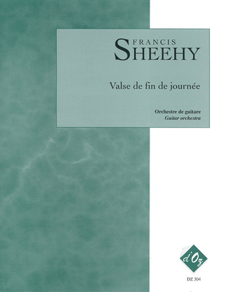 Book cover for Valse de fin de journée