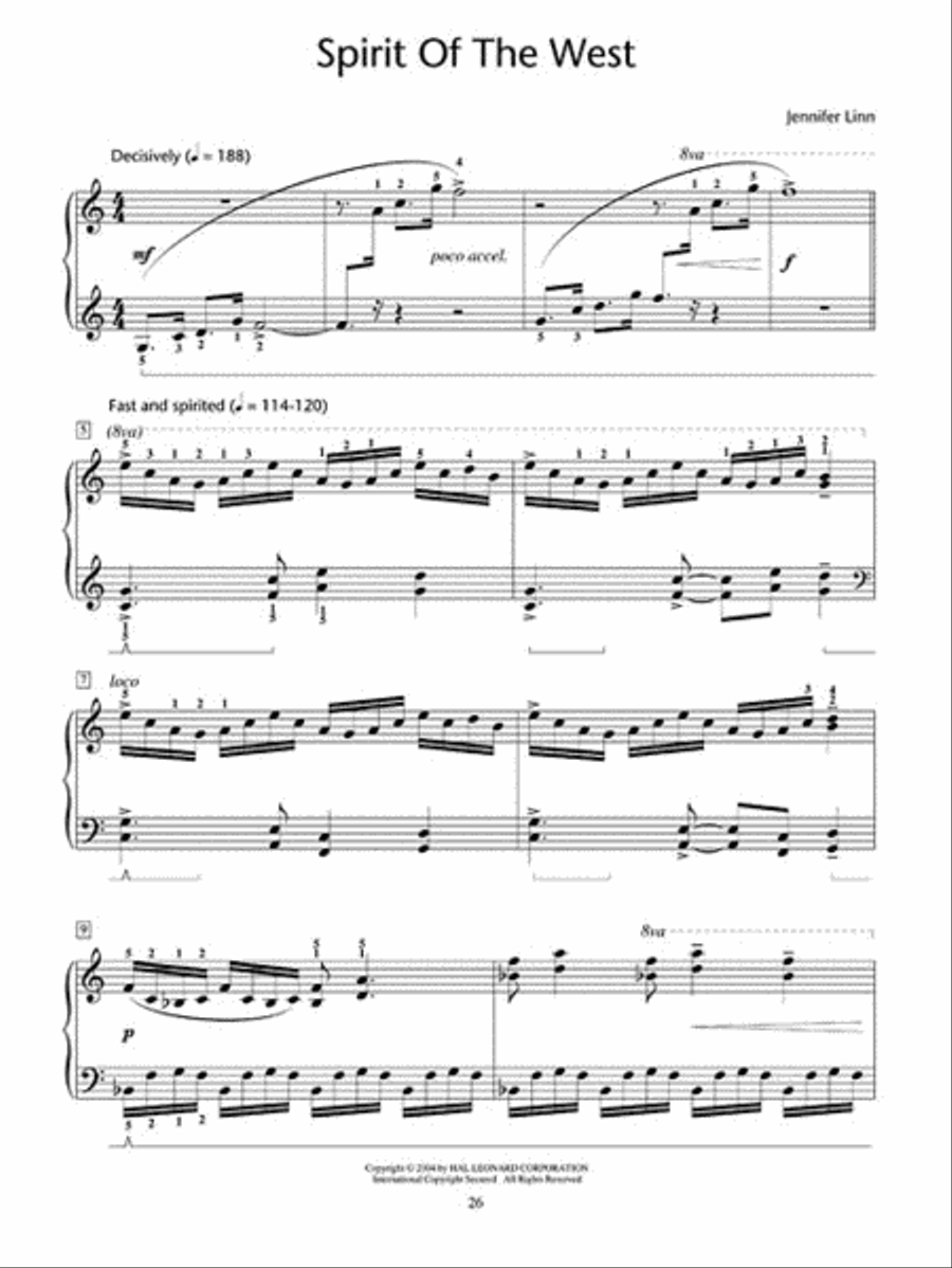 American Impressions Piano Method scores gallery preview page 7