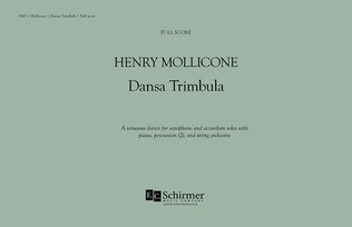 Dansa Trimbula (Additional Full Score)