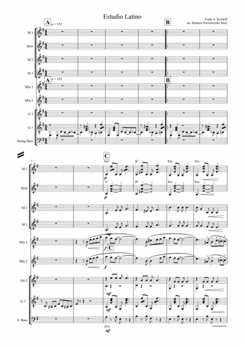 Estudio Latino (full score) image number null