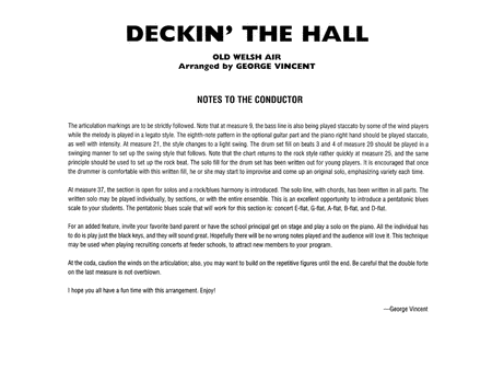 Deckin' the Hall: Score