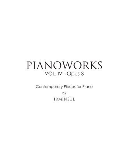 PianoWorks Vol. IV (Opus 3) image number null