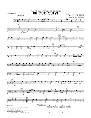 Be Our Guest (from Beauty And The Beast) (arr. Eric Osterling) - Trombone