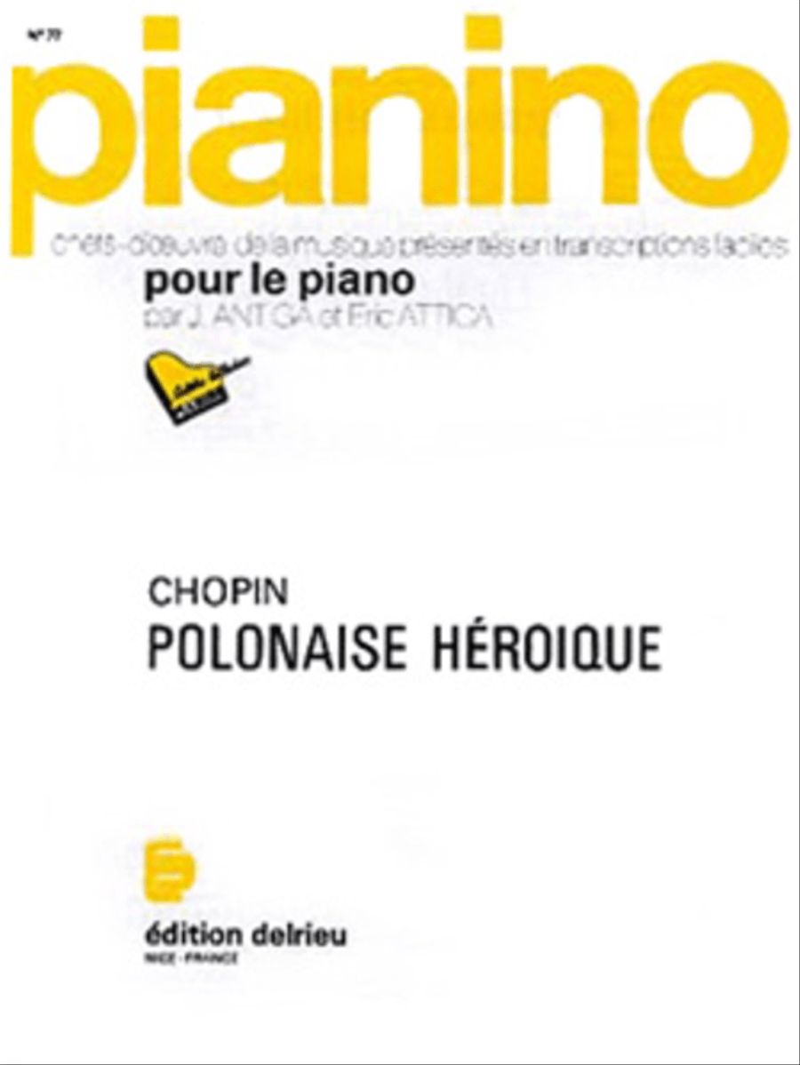 Polonaise Heroique - Pianino 77 Piano Solo scores gallery preview page 1