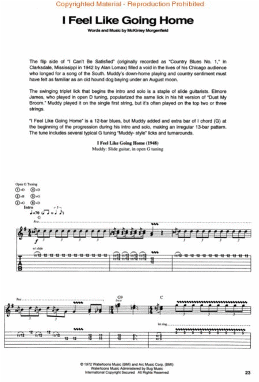 Deep Blues Deep Blues Electric Guitar scores gallery preview page 2