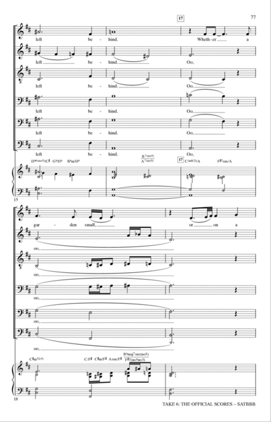 A Quiet Place A Quiet Place A Cappella scores gallery preview page 4