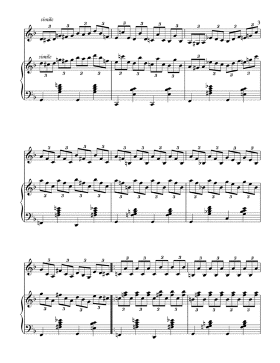 Piano Background for 