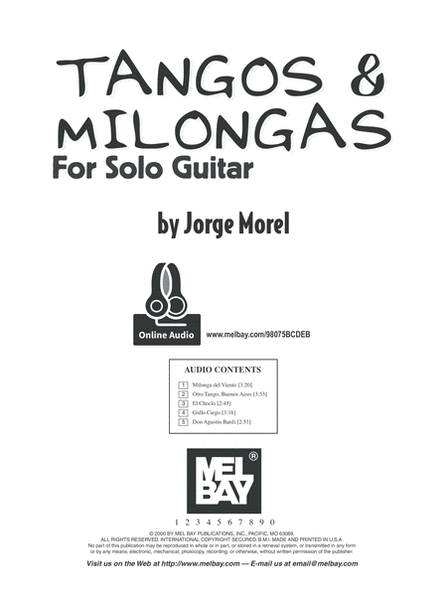Tangos & Milongas for Solo Guitar image number null