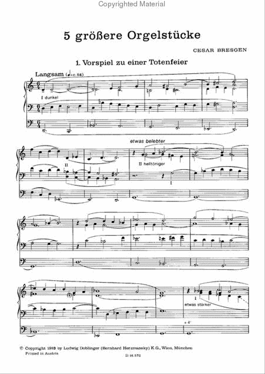 Orgelbuch II Organ scores gallery preview page 3