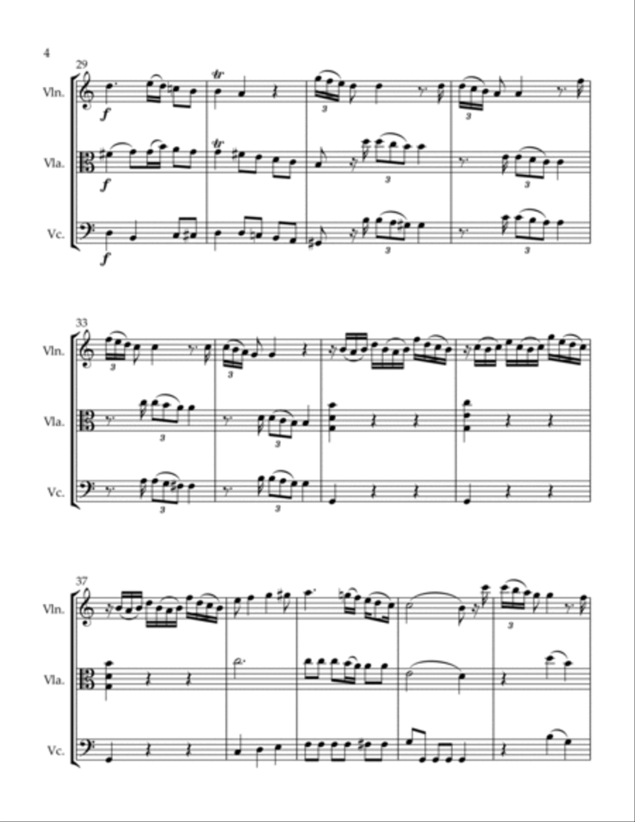 Andante String Trio scores gallery preview page 4