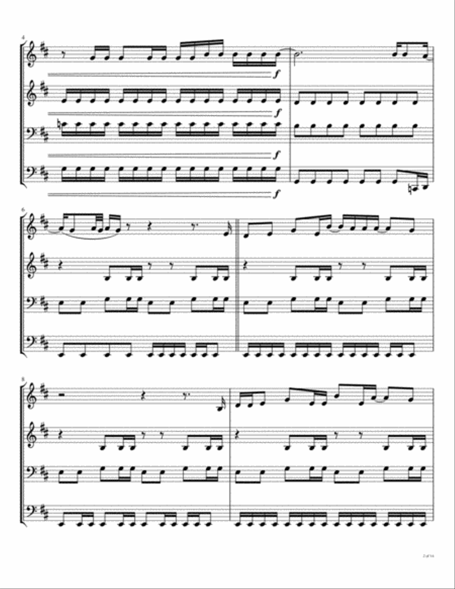 Helter Skelter Brass Ensemble scores gallery preview page 3