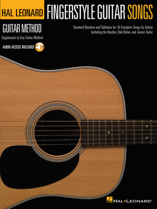 Book cover for Fingerstyle Guitar Songs