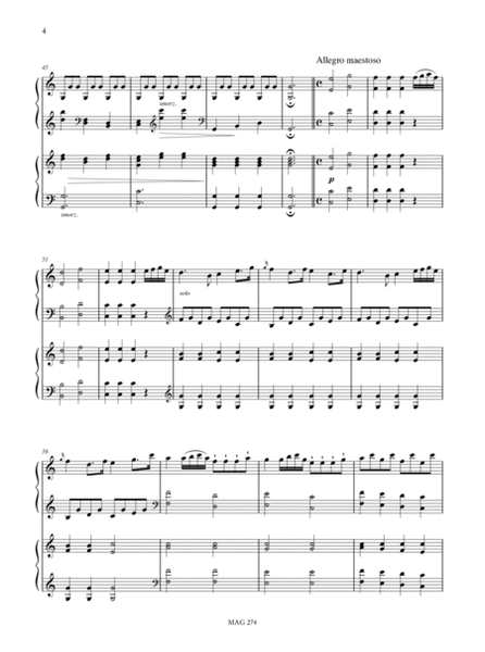 Duo Op. 10 No. 4 for 2 Harps