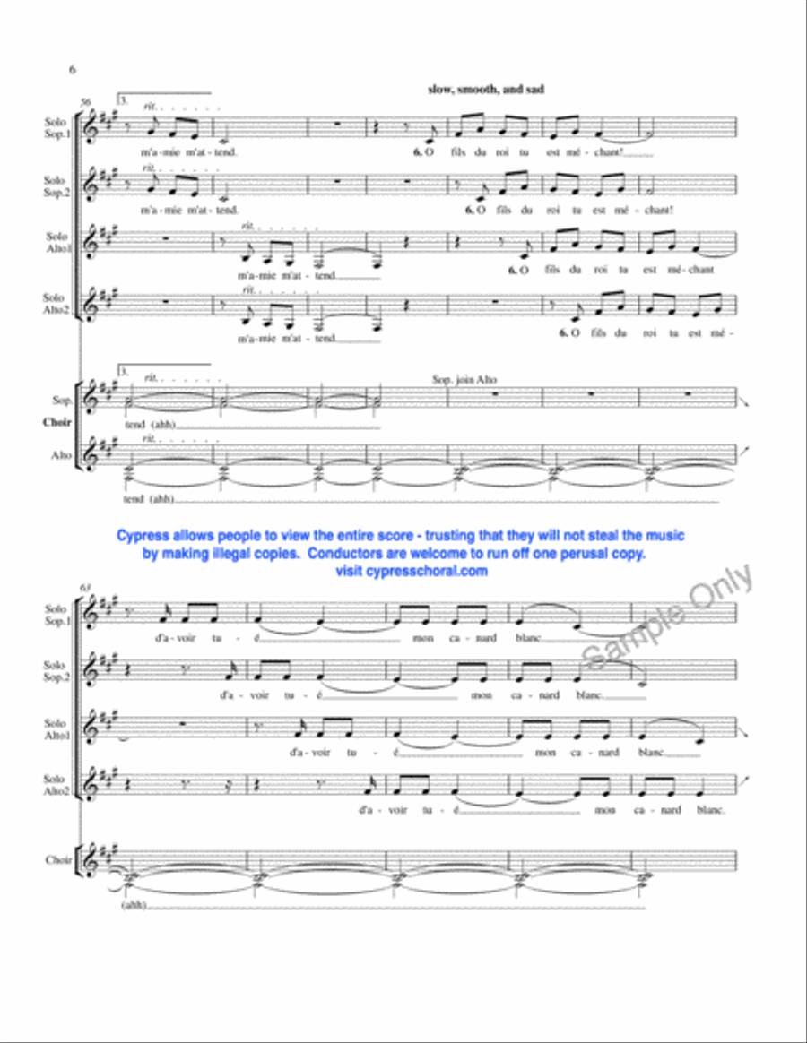 V'la L'Bon Vent V'la L'Bon Vent SSAA scores gallery preview page 5