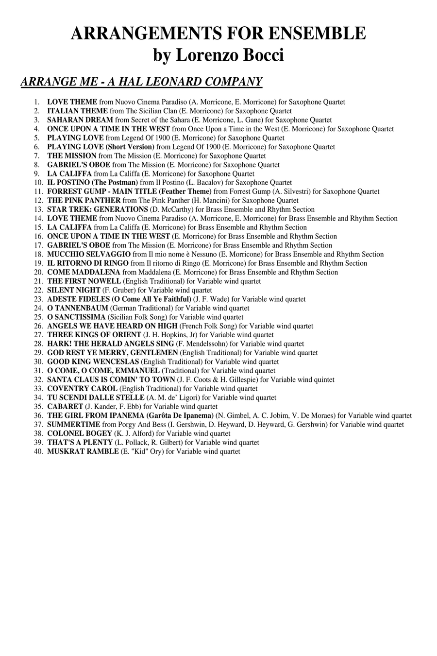Muskrat Ramble (Instrumental) Concert Band scores gallery preview page 3