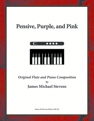 Pensive, Purple, and Pink - Flute & Piano