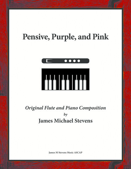 Pensive, Purple, and Pink - Flute & Piano image number null