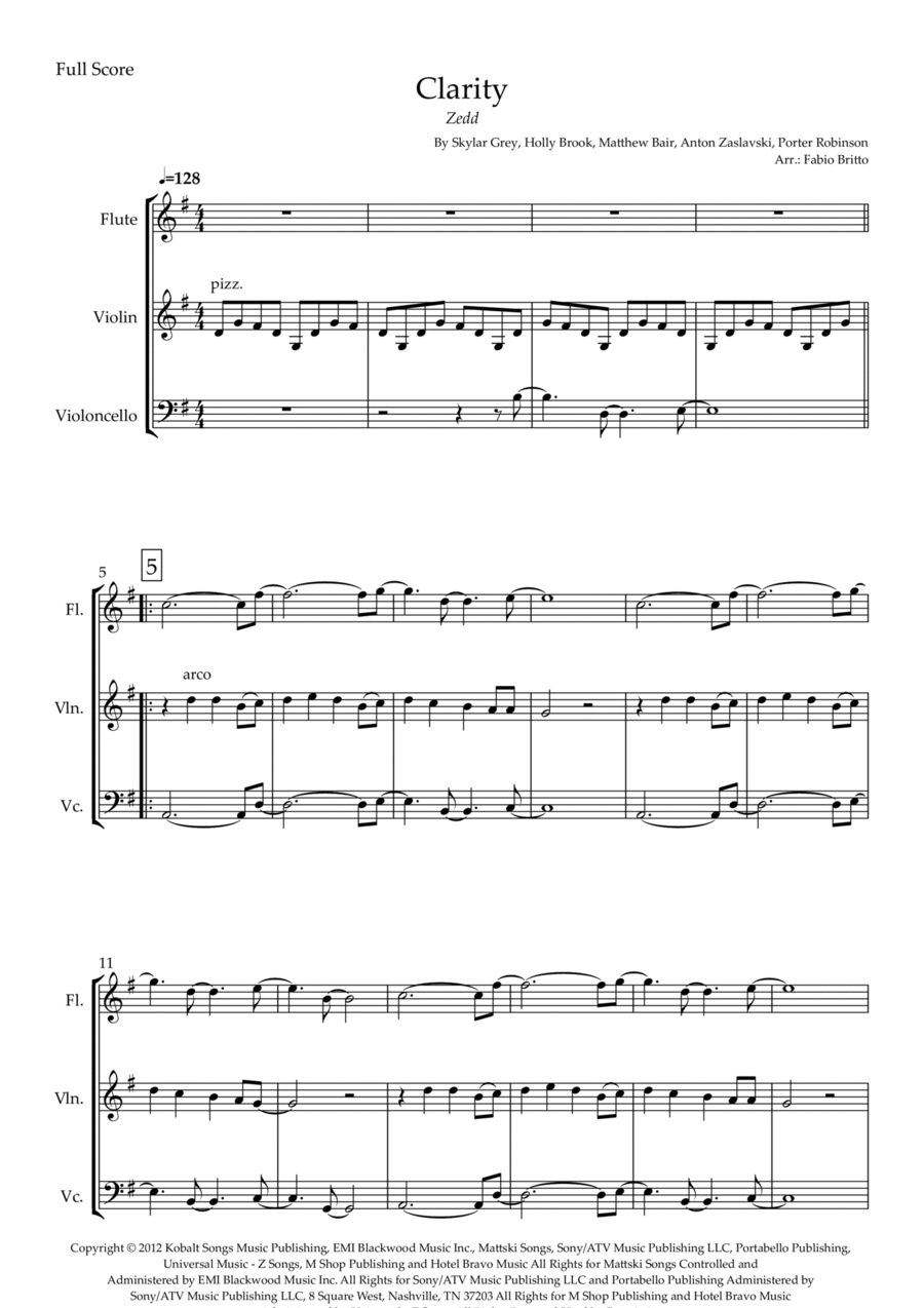 Clarity Clarity Small Ensemble scores gallery preview page 1