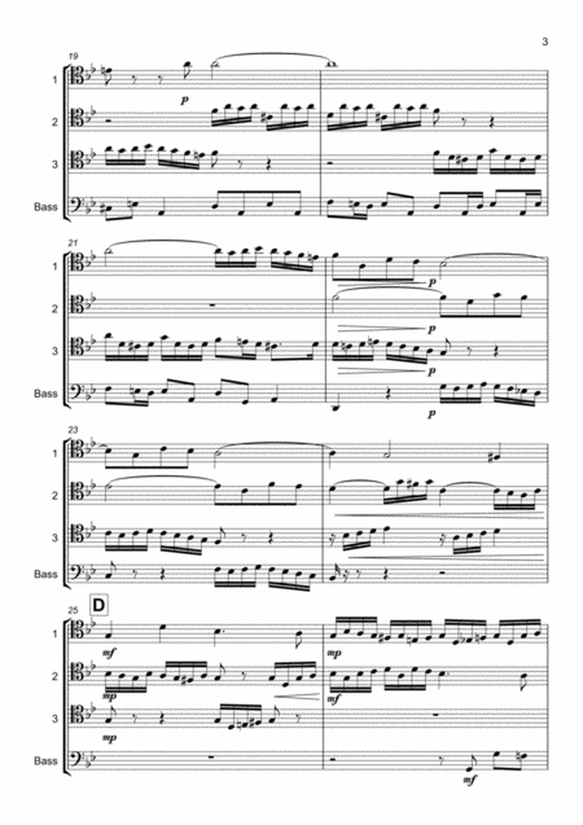 Fugue in G Minor (Trombone Quartet) image number null
