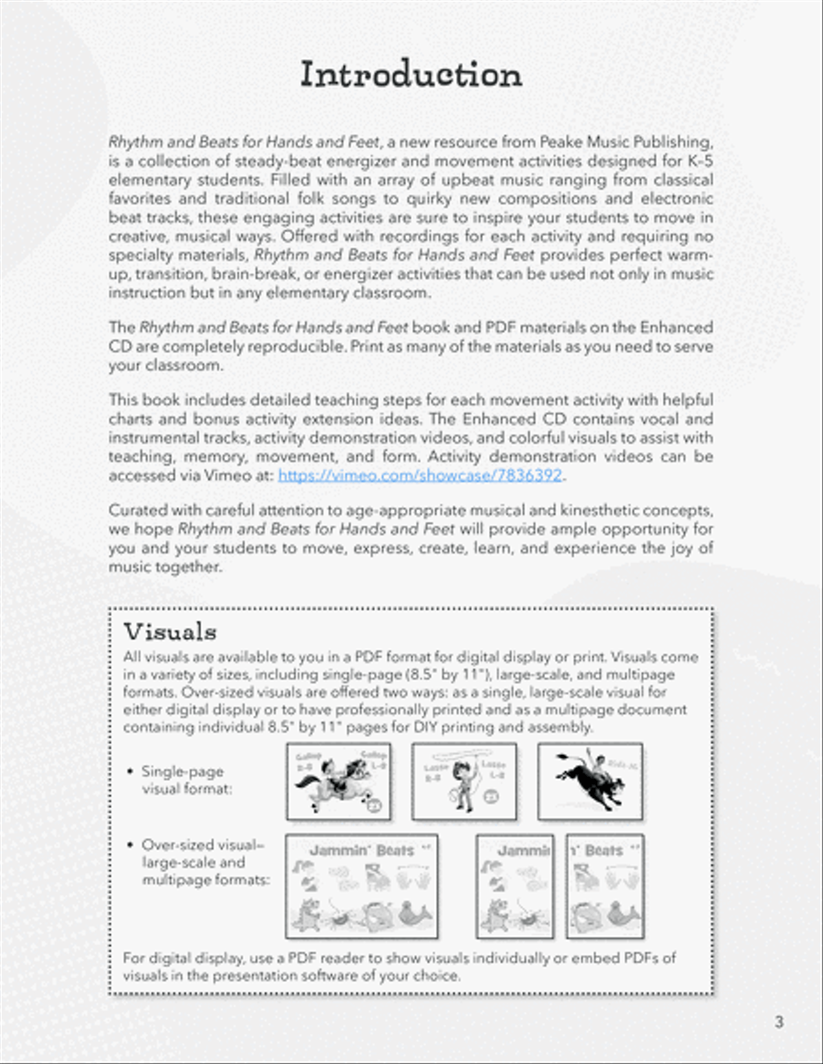 Rhythm and Beats for Hands and Feet CD scores gallery preview page 4