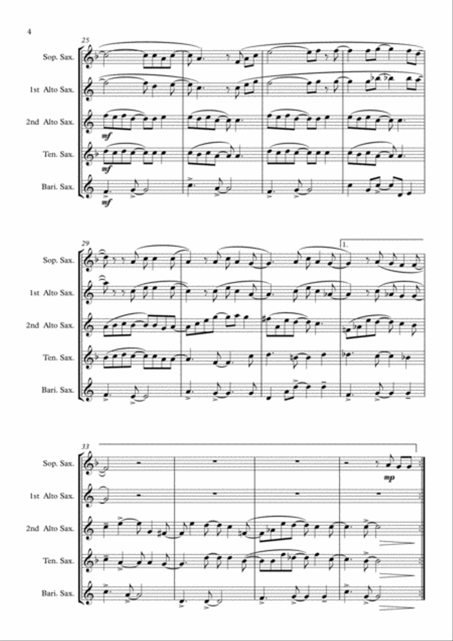 Everything Woodwind Quintet scores gallery preview page 4