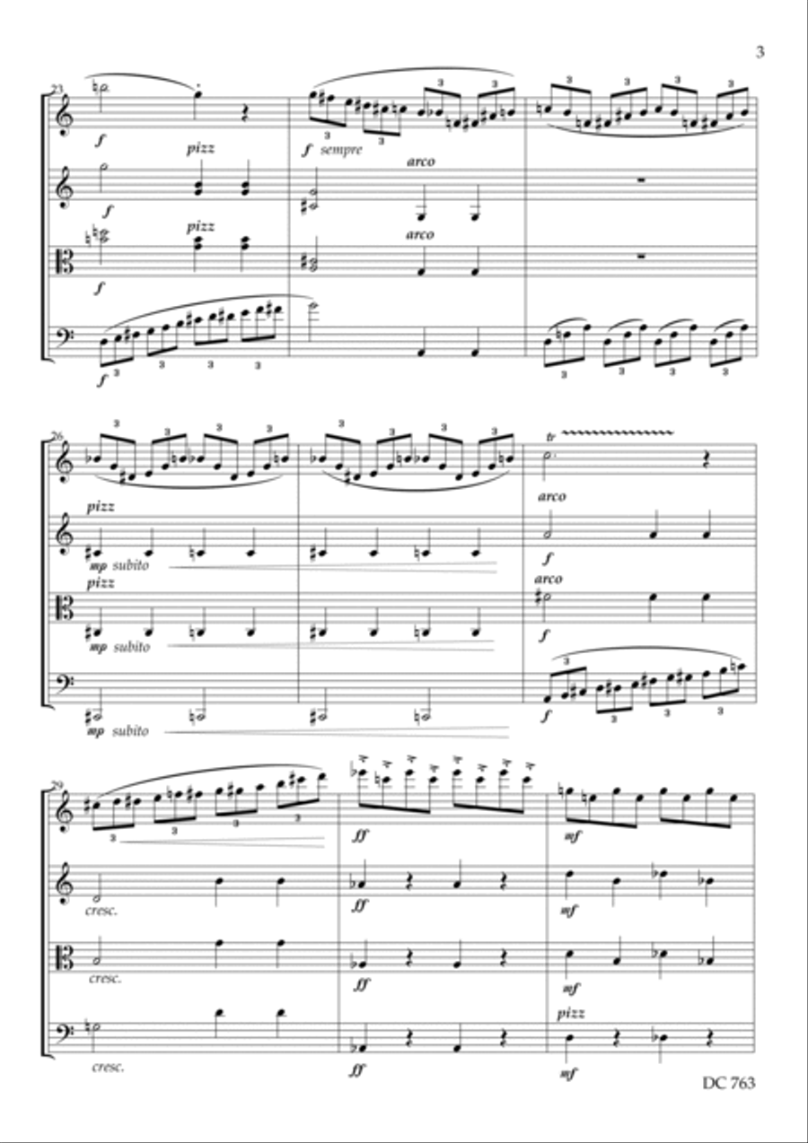 Quartetto Classico Small Ensemble scores gallery preview page 3
