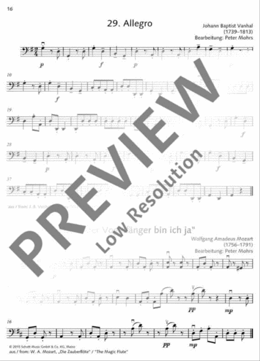 Classical Music for Children Part scores gallery preview page 17